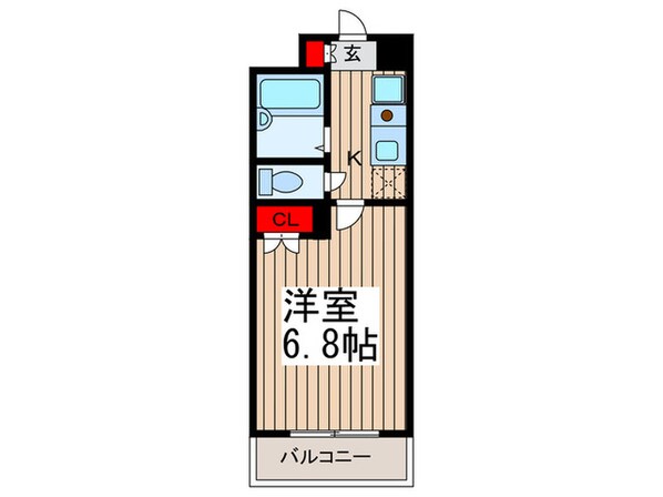 レジディア木場の物件間取画像